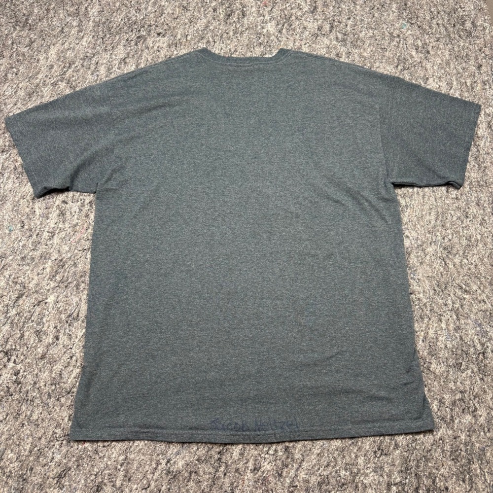 NFL Team Apparel San Francisco 49ers T-Shirt‎ Mens XL Charcoal Grey Graphic Tee - Picture 9 of 9
